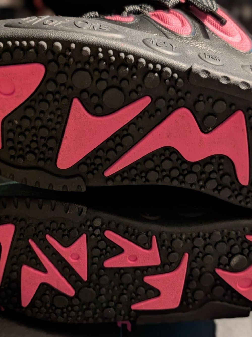 Puma LaFrance Women’s Black & Pink Chunky Low-Top Sneakers - Picture 6 of 8